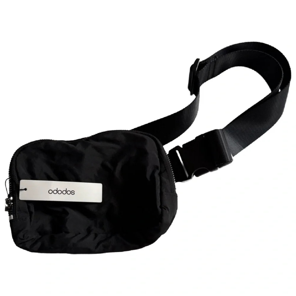 Ododos Unisex Mini Belt Bag Black Crossbody NWT‎ Viral Belt Bag